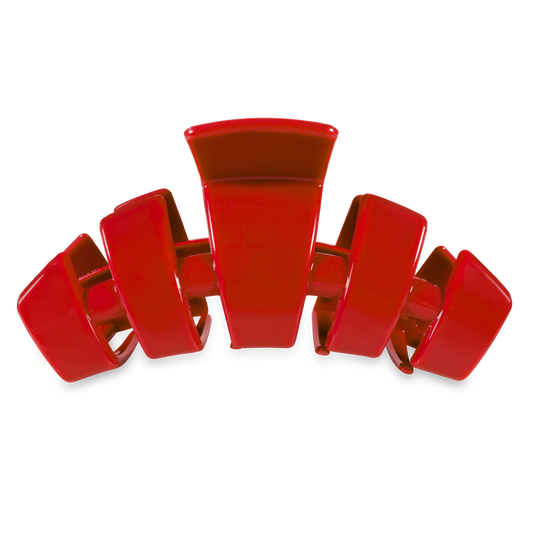 TELETIES - Classic Hair Clip | Large | Red Carpet Ready