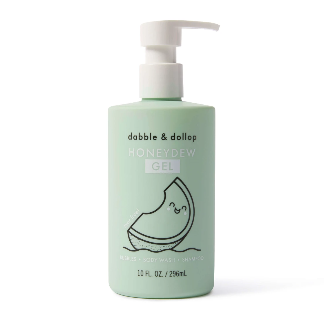 Dabble & Dollop - All-Natural Honeydew Shampoo, Body Wash & Bubbles