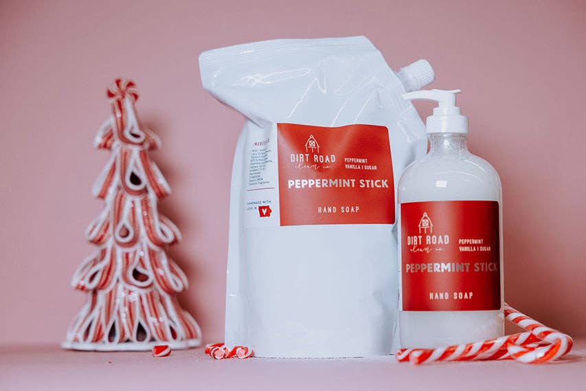 Dirt Road Candle Co - Peppermint Stick Hand Soap