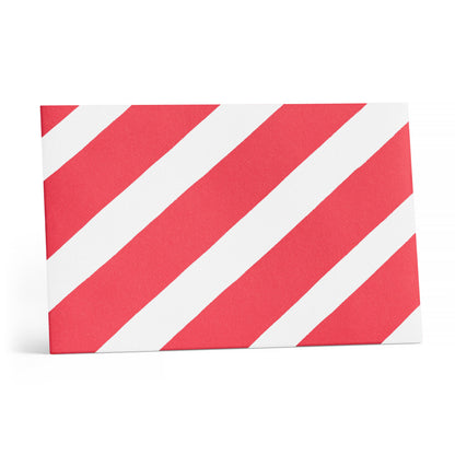 E. Frances Paper - Little Notes® Mini Envelopes, Set of 20 – Candy Cane Stripe