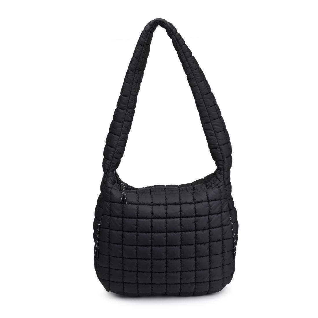 Urban Expressions - Leda Quilted Nylon Puffer Hobo - Assorted Colors