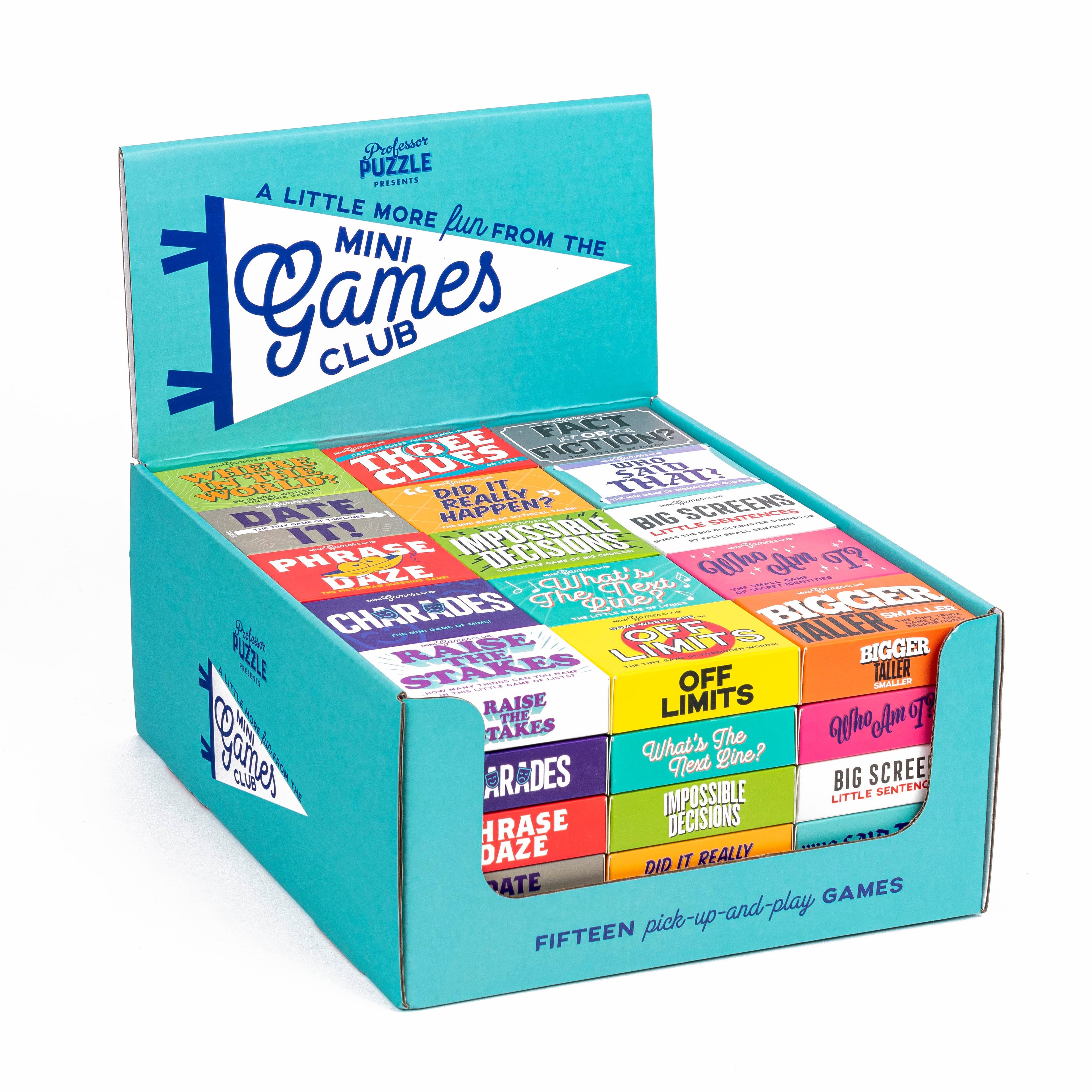 Mini Games Club - Pocket Sized Games