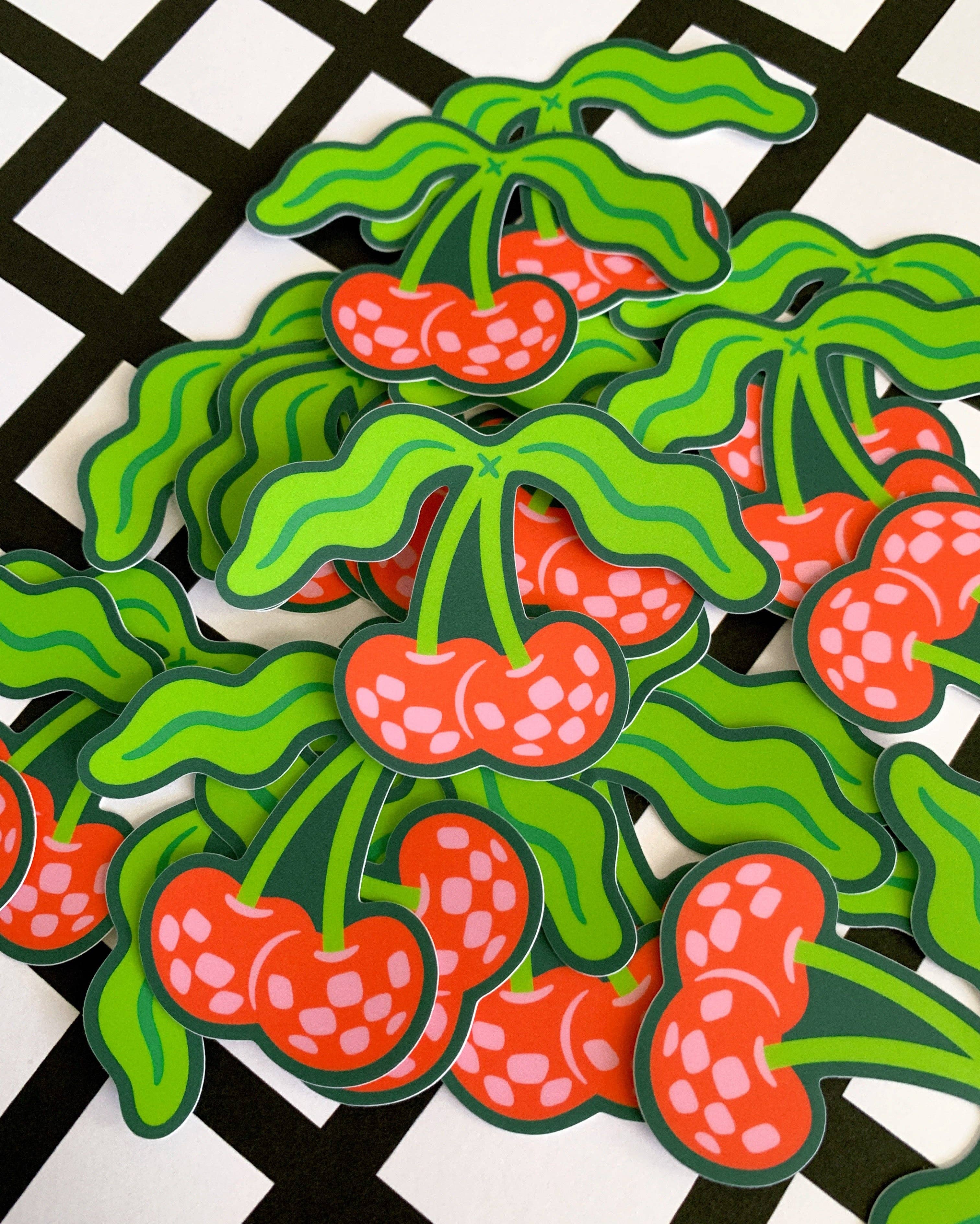 K+S Design Co. | KANDS.CO - Disco Cherry Sticker