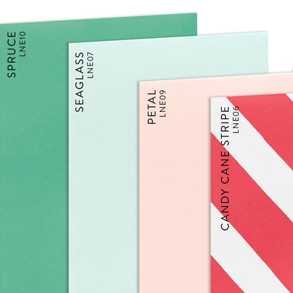 E. Frances Paper - Little Notes® Mini Envelopes, Set of 20 – Candy Cane Stripe