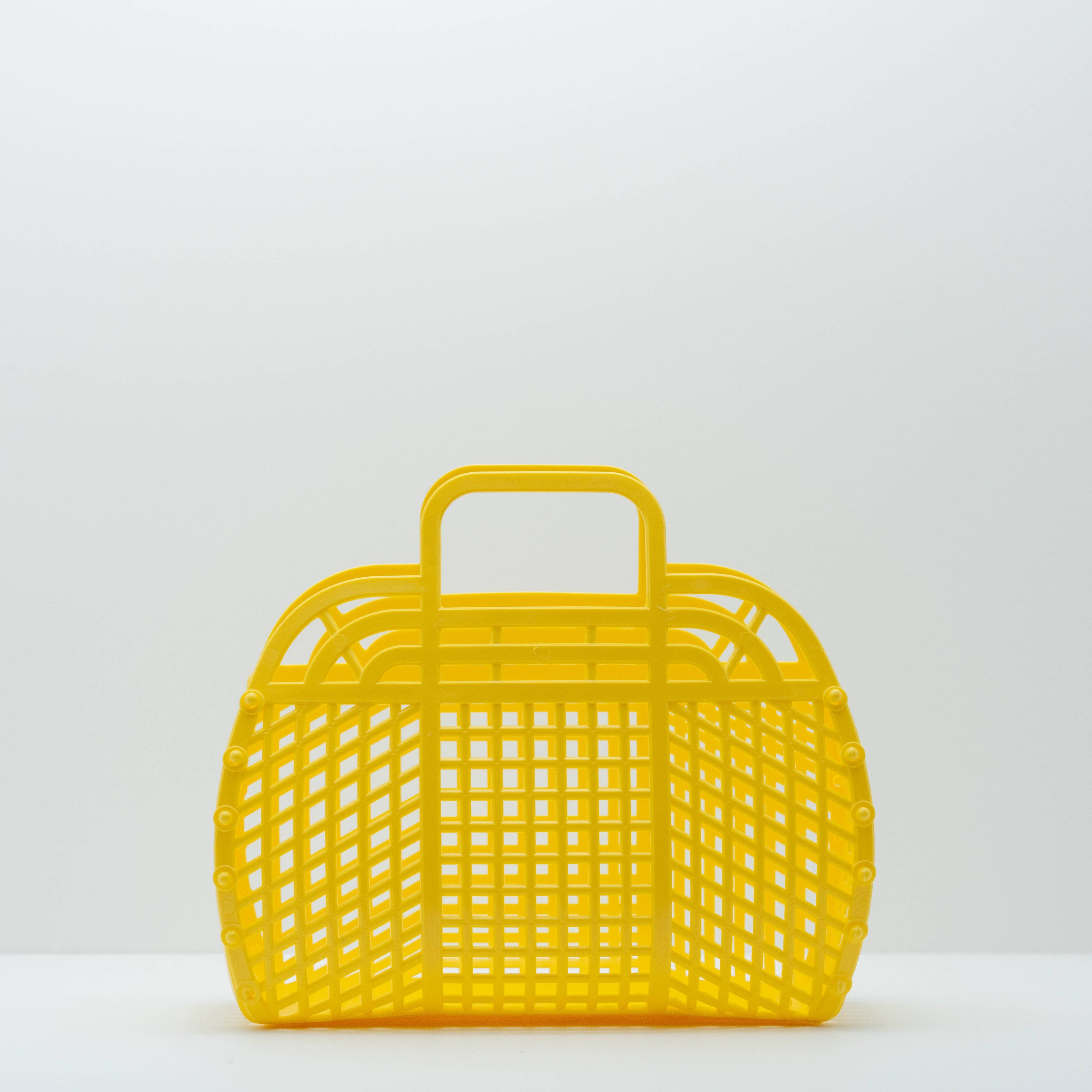 JustforZo boutique, Inc. - Medium Retro Jelly Baskets, Bags - 𝙈𝙖𝙙𝙚 𝙞𝙣 𝙐𝙎𝘼!