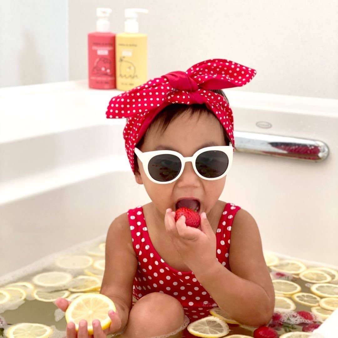 Dabble & Dollop - All-Natural Strawberry Shampoo, Body Wash & Bubbles