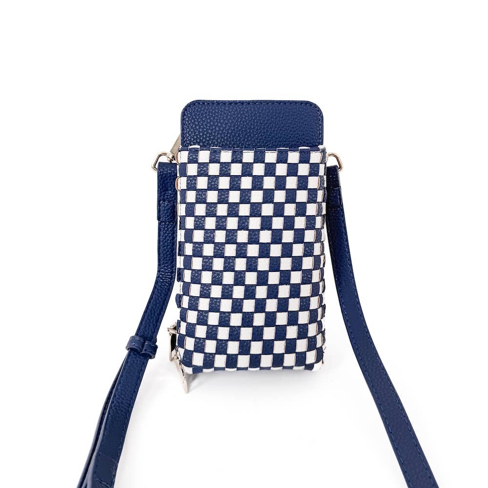 Pretty Simple - Woven Double Duty Phone Bag - Assorted Colors
