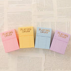 Pippi Post - Pink Library Card Deck Of Playing Cards