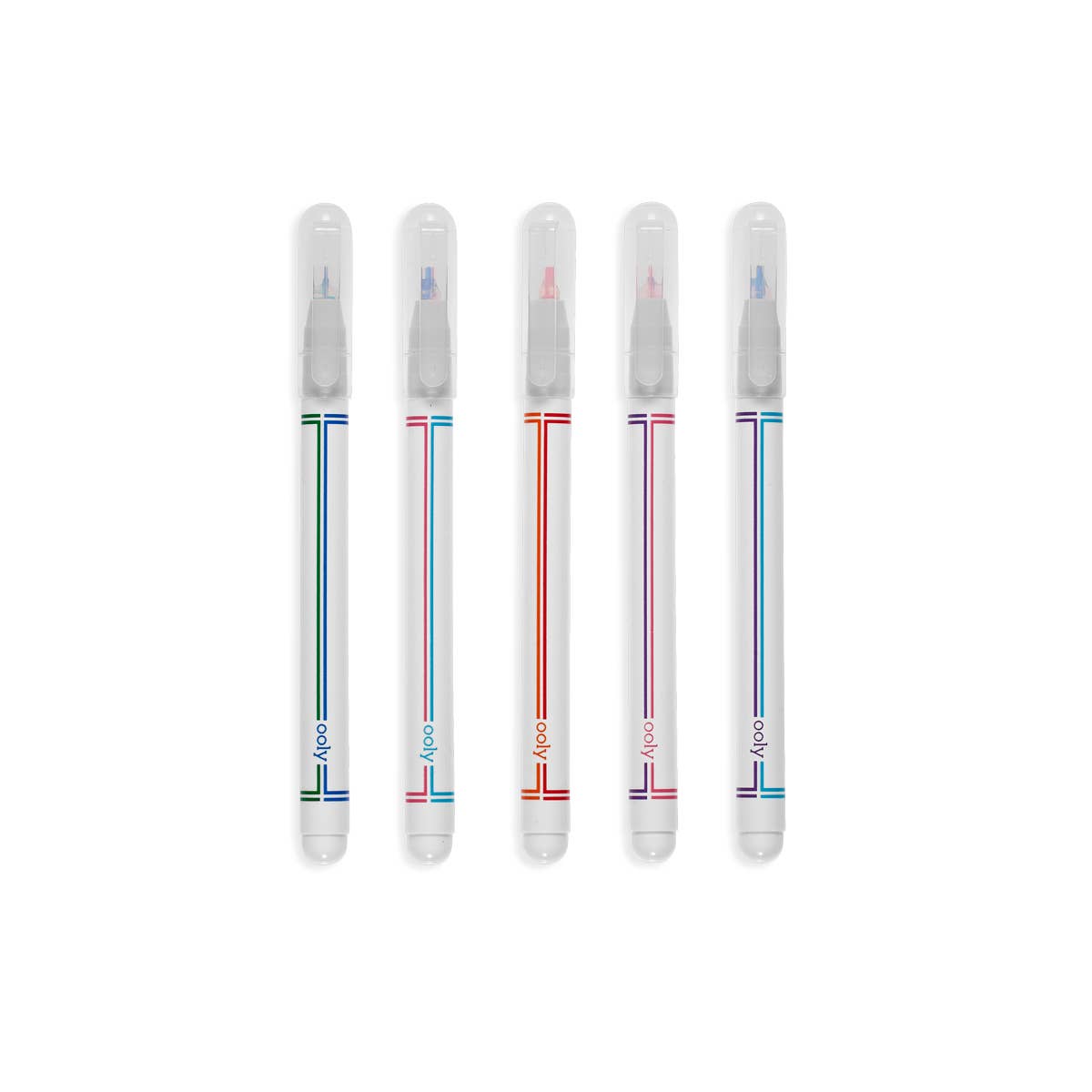 OOLY - Seeing Double: Fine Felt Double Tip Markers (Set of 5 / 10 C