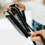 Pretty Simple - Woven Double Duty Phone Bag - Assorted Colors