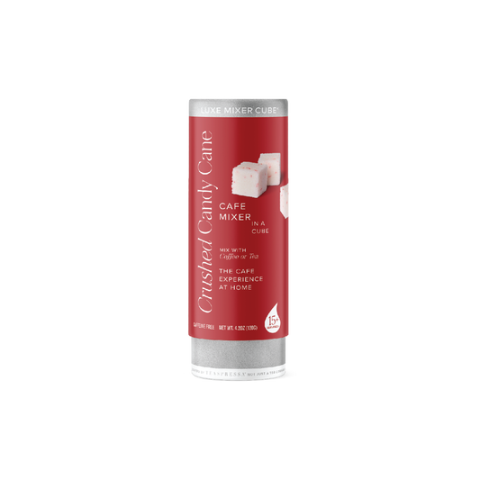 TEASPRESSA | LUXE Mixer Cube - Crushed Candy Cane Cafe Mixer Tallboy