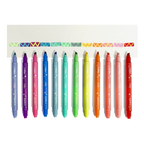 OOLY - Switch-Eroo Sparkle Glittery Color Changing Markers- 12 pc