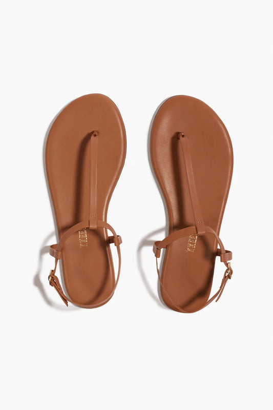 tkees Mariana Leather Sandal - Au Naturale