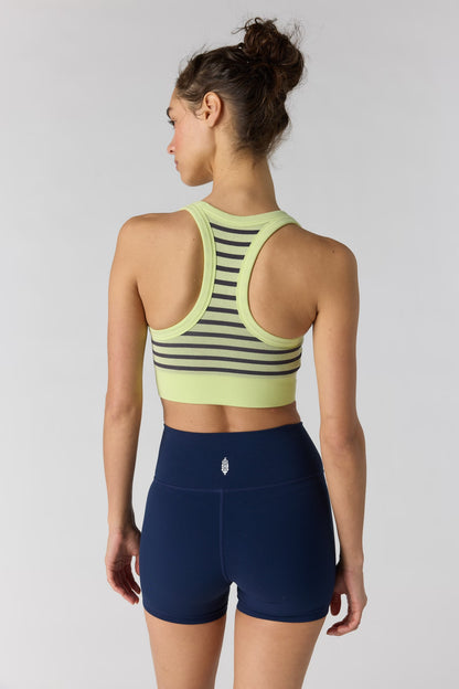 fp movement - Go To Stripe Bra - Vapor Lime / Mars