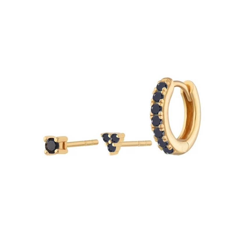 MAIVE - Claire Hoop and Studs Set