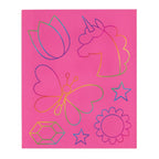 mudpuppy - Unicorn Glam Scratch Magic