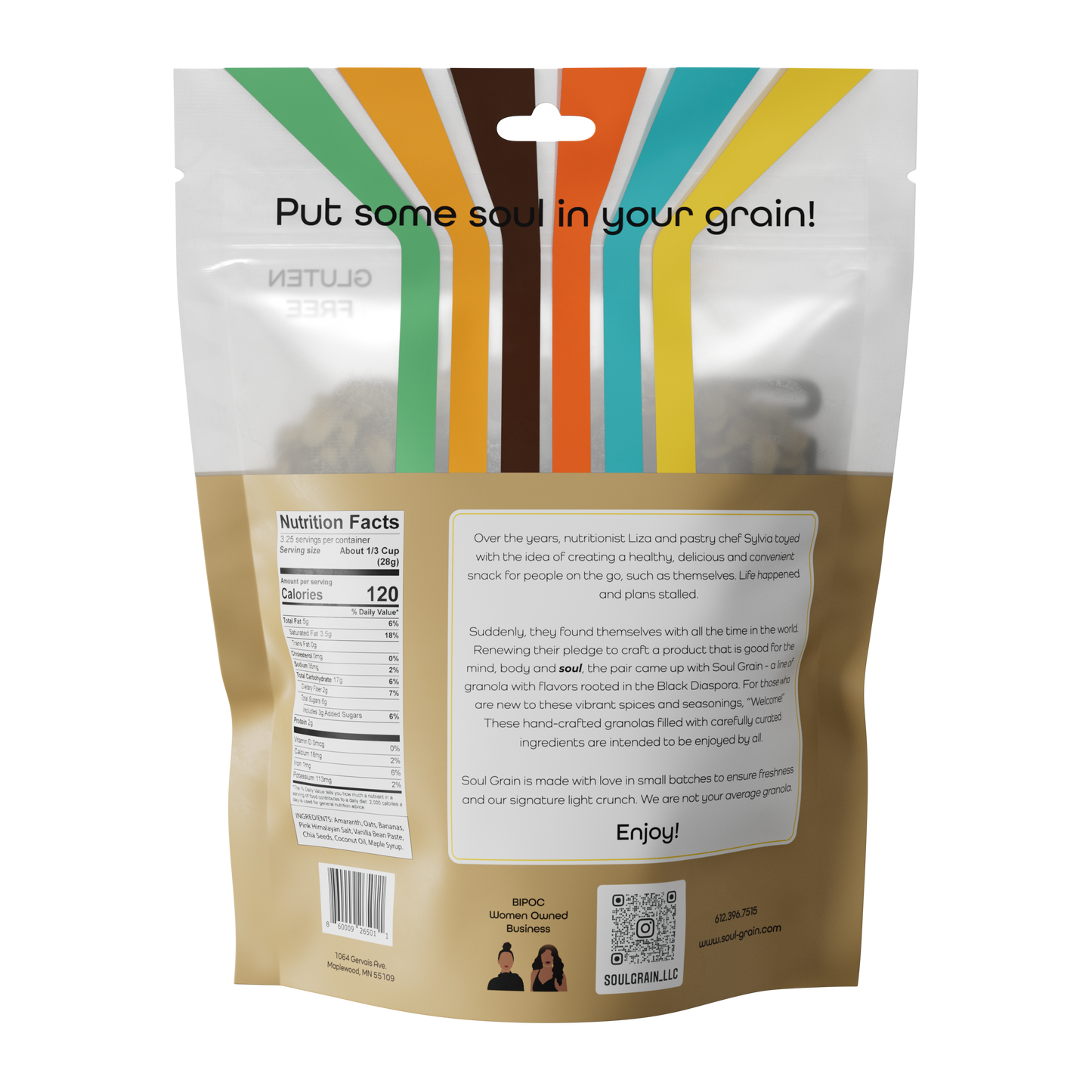 SOUL GRAIN - Banana Pudding Granola