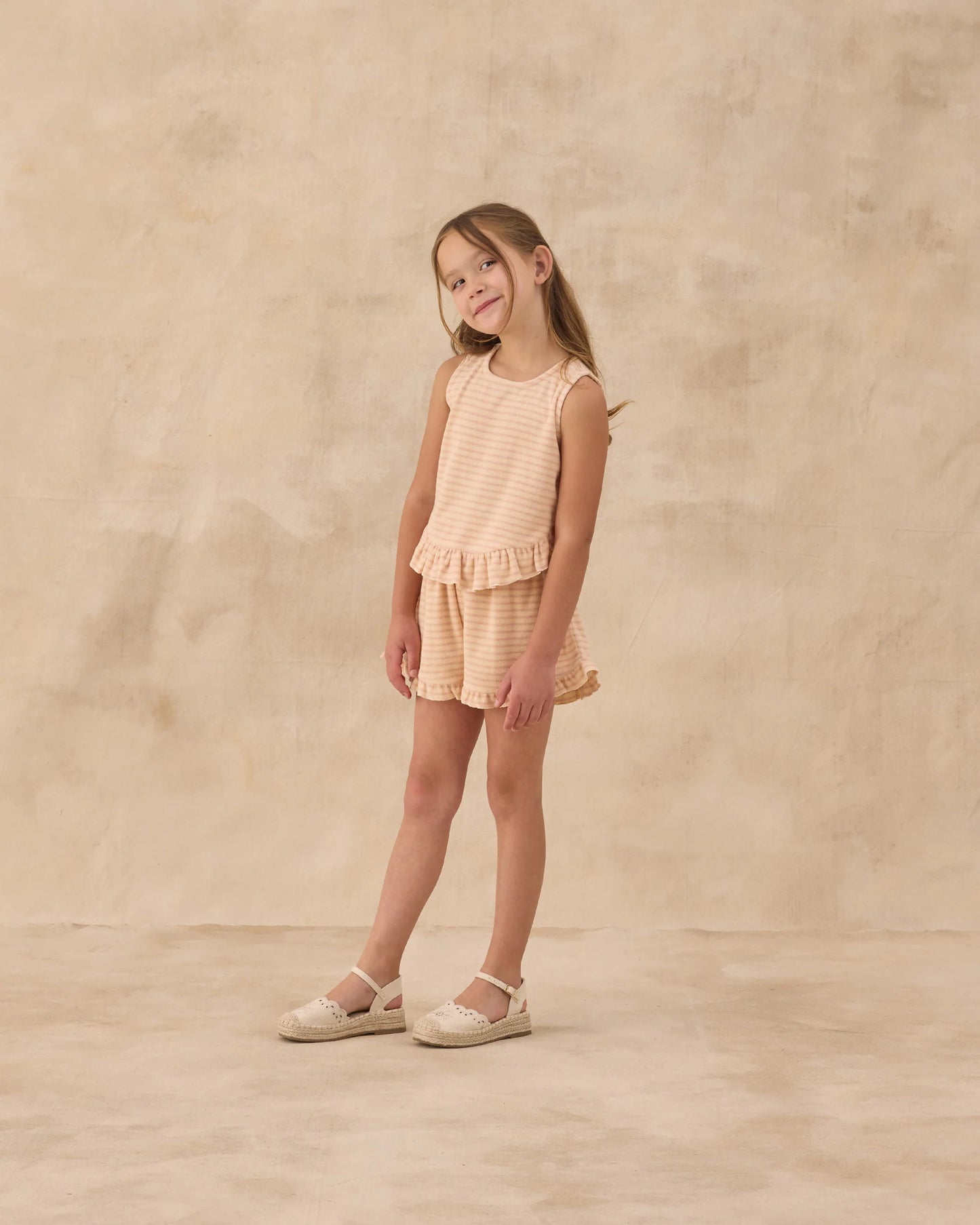RYLEE + CRU FAYE SET PINK STRIPE