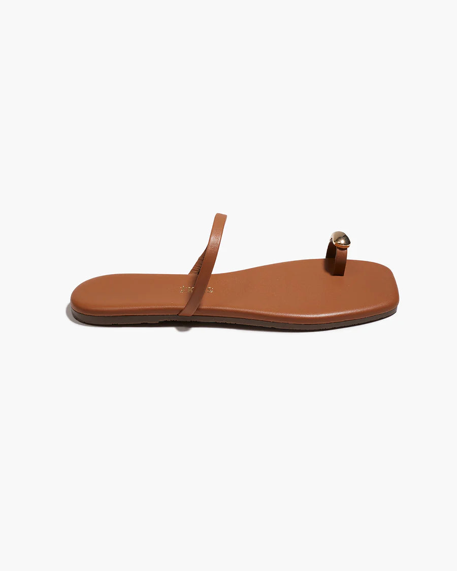 tkees Colette Leather Sandal - Au Naturale