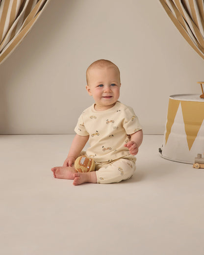 Quincy Mae - Race Car Jersey Tee + Pant Set
