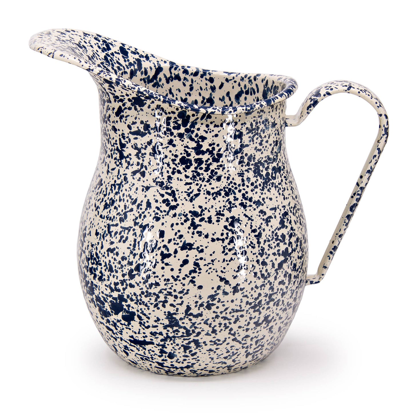 Crow Canyon Home - Splatter Enamelware Large Pitcher - Assorted Colors