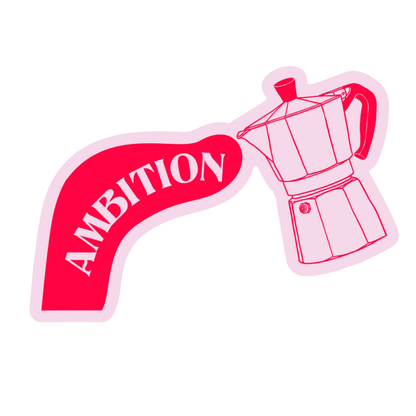 inviting affairs paperie - Ambition Sticker Inspired by Dolly Parton