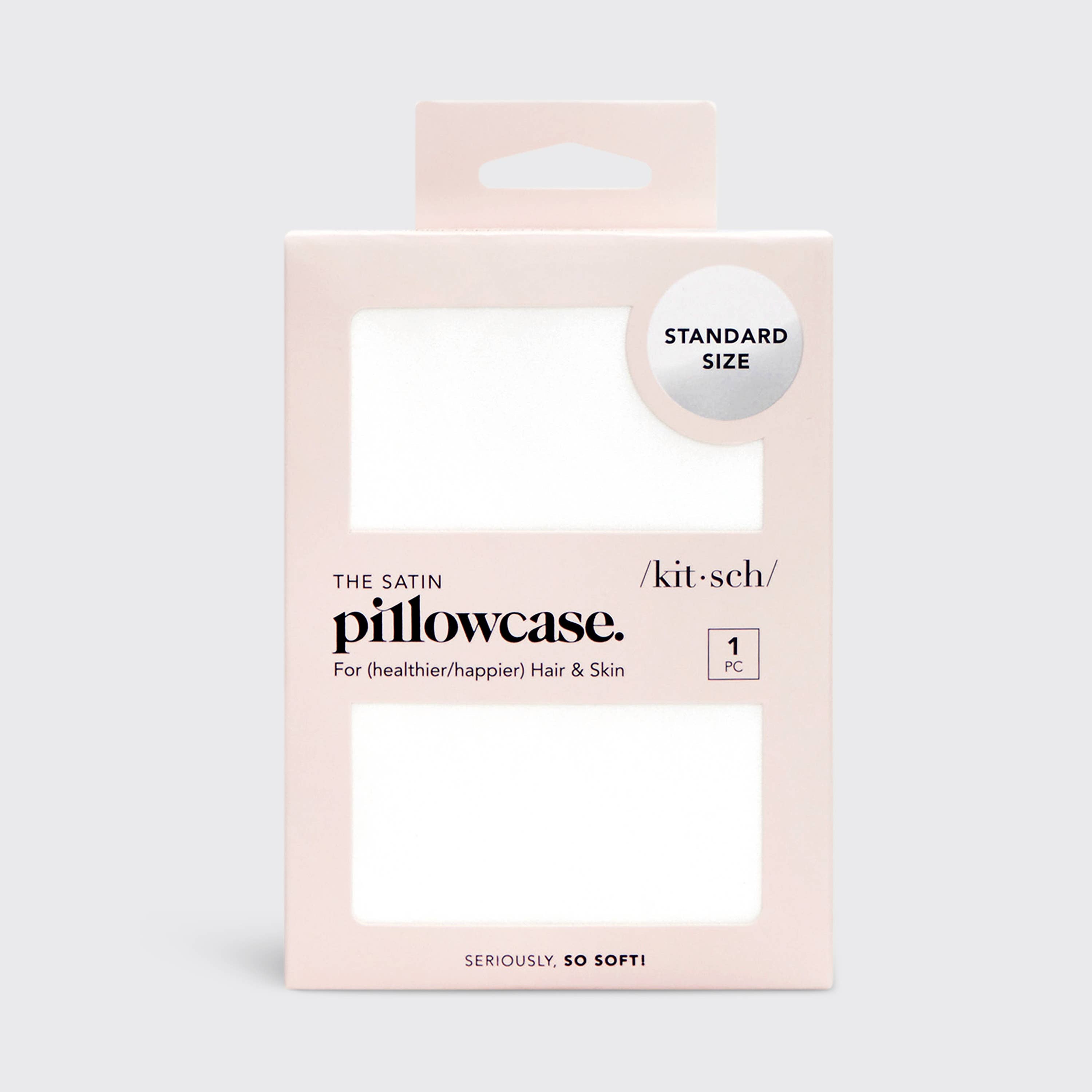 KITSCH - Satin Pillowcase - Ivory