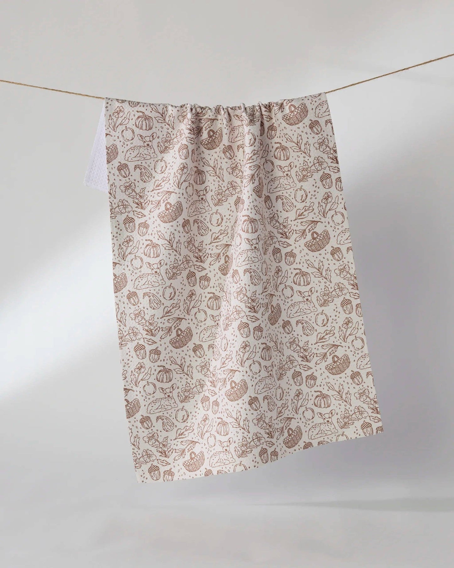 Geometry - Cozy Flora Tea Towel