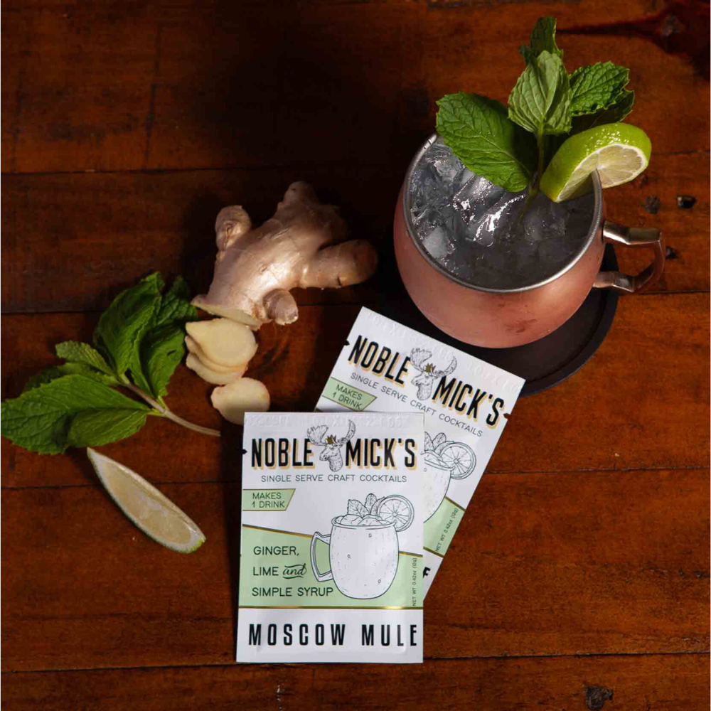 NOBLE MICK'S - Single Serve Craft Cocktails - Moscow Mule Single Serve Craft Cocktail