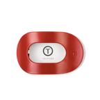 TELETIES - Flat Round Hair Clip | Medium | Red Carpet Ready