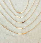 Ocean Breakup - Minimalist Beaded Necklace - Neutrals