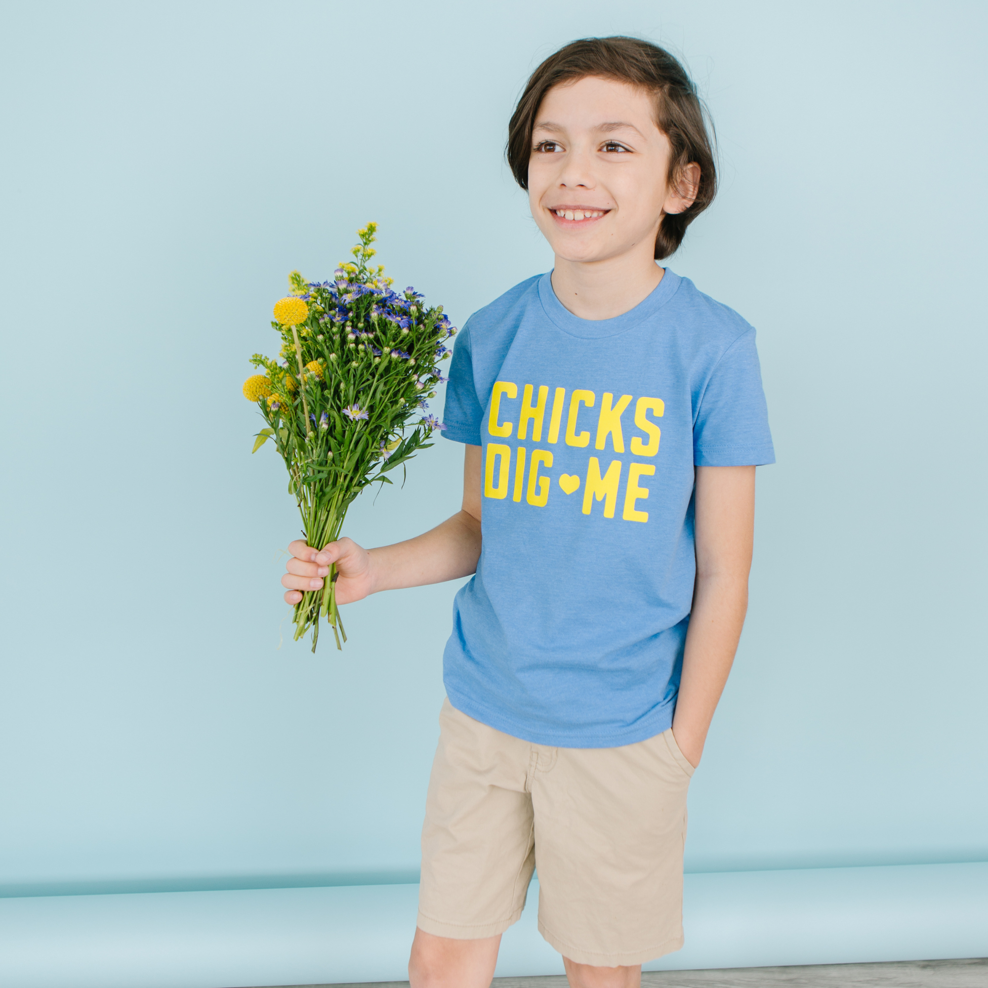 Benny & Ray Apparel - Chicks Dig Me Toddler and Youth Easter Shirt