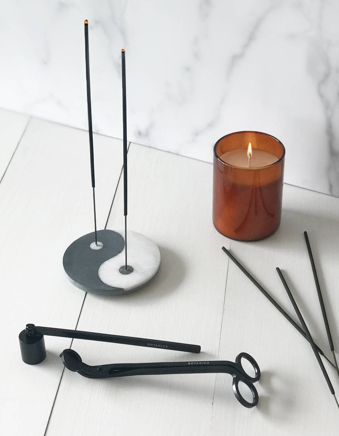 BOTANICA - Wick Snips + Snuffer Gift Boxed Set