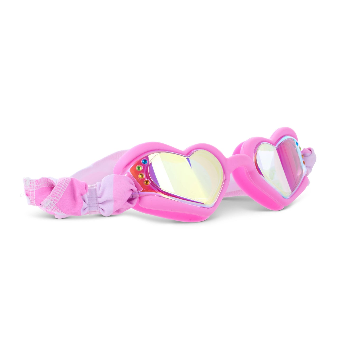 Bling2o - *NEW* Soft Crush Fabric Strap Heart Swim Goggle