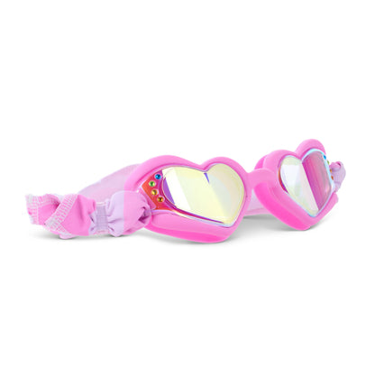 Bling2o - *NEW* Soft Crush Fabric Strap Heart Swim Goggle