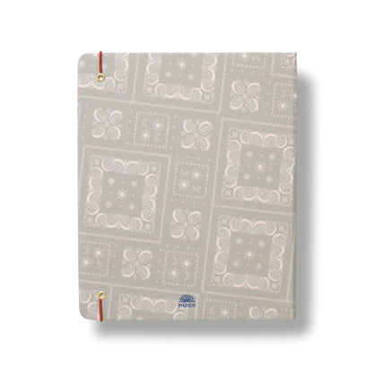 Papier - Concealed Spine Fabric Undated Planner, B5 - Bandana
