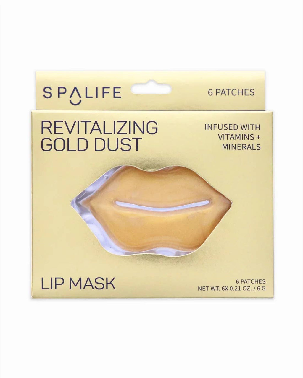 My Spa Life - Revitalizing Gold Dust Lip Mask - 6 Lip Jellies