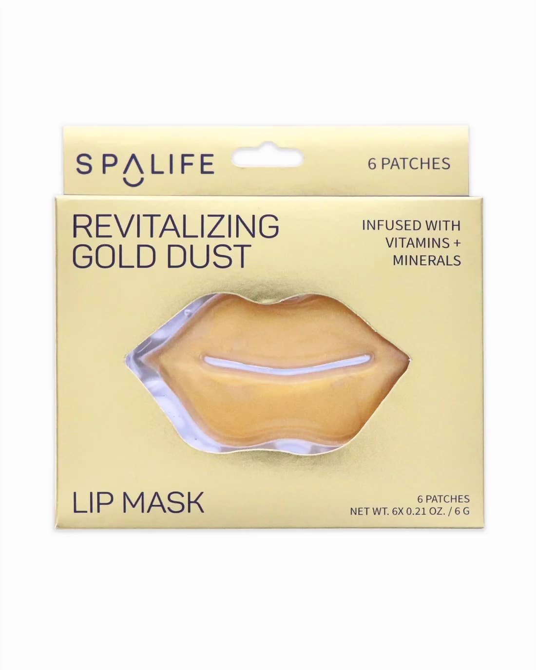 My Spa Life - Revitalizing Gold Dust Lip Mask - 6 Lip Jellies