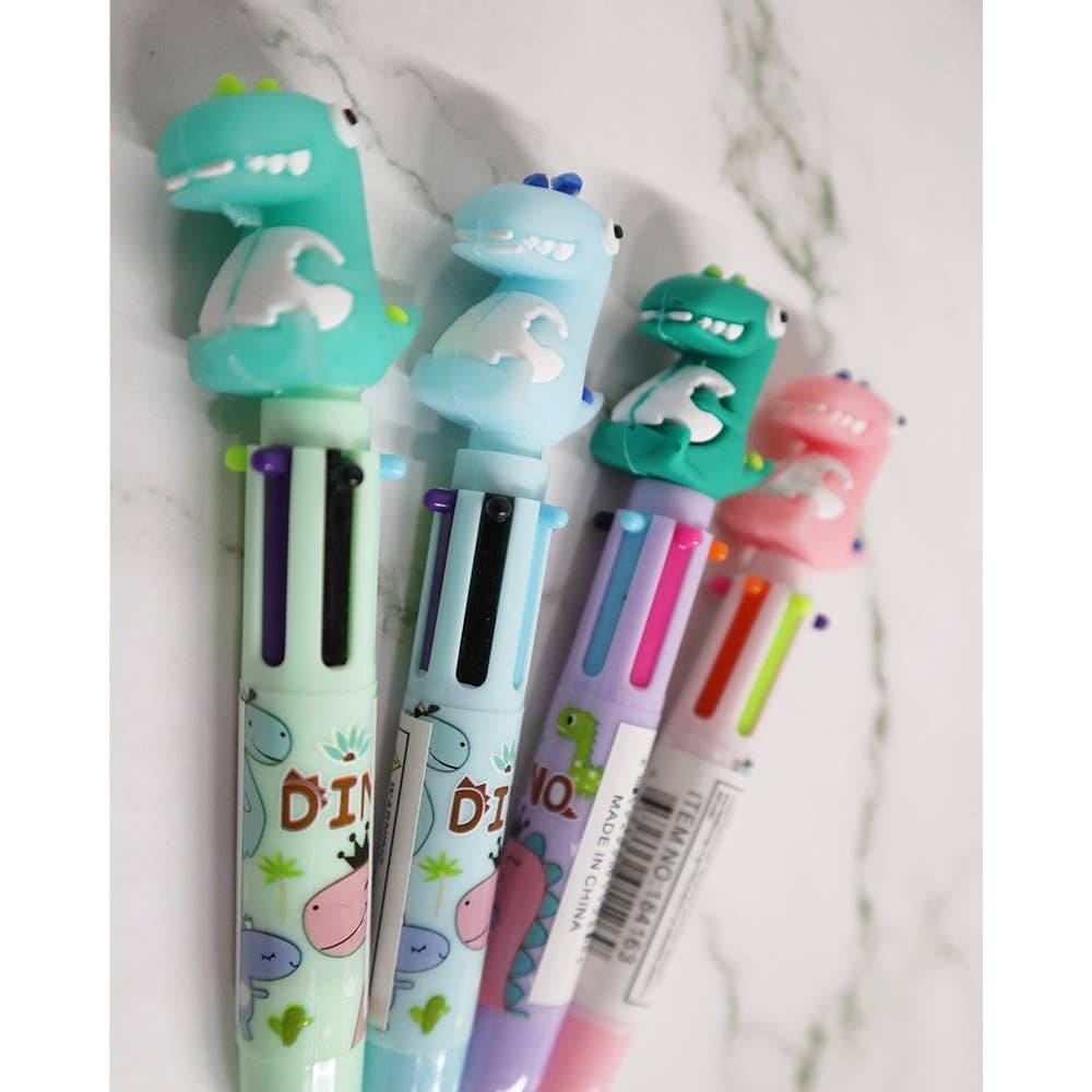 Love and Repeat - 36-pc Dino Multi Color Pen Set: MIX COLOR / ONE