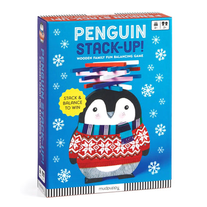 mudpuppy - Penguin Stack-up Wooden Balancing Game