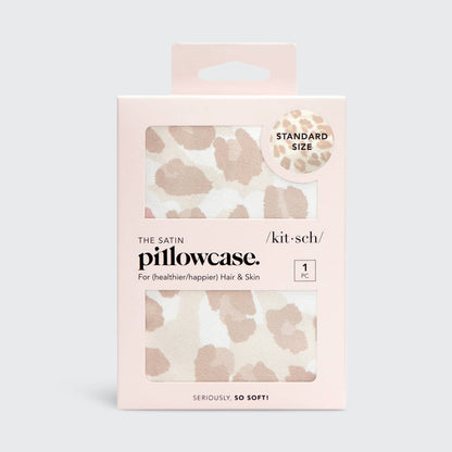 Kitsch Satin Pillowcase - Leopard
