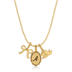 Lucky Feather - Charm Garden - Necklace Chain - Gold
