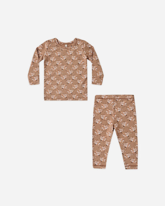 Quincy Mae - Bamboo Pajama Set Fall Floral