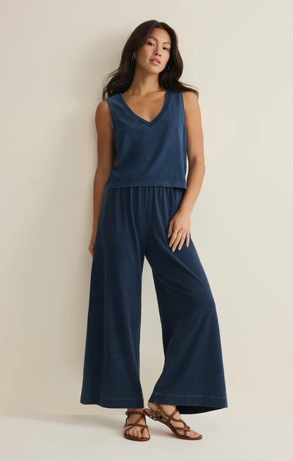 Z Supply Scout Jersey Denim Pant - Indigo