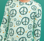 Bird & Bean® - Bamboo Christmas Pajamas - Peace + Joy