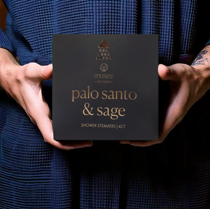 Musee - Palo Santo & Sage Shower Steamers