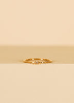 JaxKelly - Petite Gold Pinky Rings - Champagne