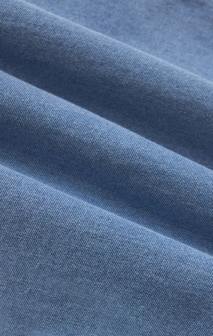 Z Supply Kalani Jersey Denim Dress - Santorini Indigo