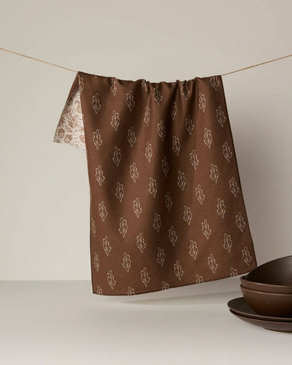Geometry - Cozy Flora Luxe Kitchen Towel - Fall 2026