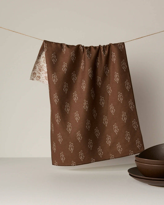 Geometry - Cozy Flora Luxe Kitchen Towel - Fall 2026